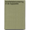 Kwaliteitsbevordering in de logopedie by Unknown