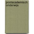Postacademisch onderwijs