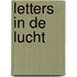 Letters in de lucht
