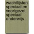 Wachtlijsten speciaal en voortgezet speciaal onderwijs