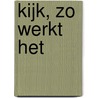 Kijk, zo werkt het door Onbekend