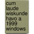 Cum laude wiskunde Havo A 1999 Windows