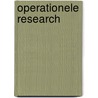 Operationele research by Kaufmann