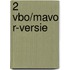 2 VBO/MAVO R-versie