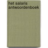 Het salaris antwoordenboek door Onbekend