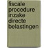 Fiscale procedure inzake directe belastingen