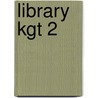 Library kgt 2 door Onbekend