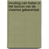 Invulling van hiaten in het lexicon van de Vlaamse gebarentaal by M. Rogiest