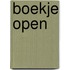 Boekje open