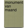 Monument van maand door Huisman