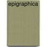 Epigraphica by Pleket