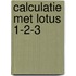 Calculatie met Lotus 1-2-3