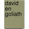 David en Goliath door Onbekend