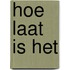 Hoe laat is het