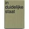 In duidelijke staat by Unknown