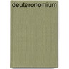 Deuteronomium by Alwine de Jong