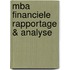 MBA financiele rapportage & analyse
