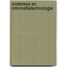 Onderwys en informatietechnologie door Janssens