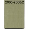 2005-2006/2 door Onbekend