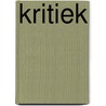 Kritiek door Onbekend