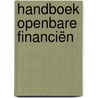 Handboek openbare financiën by Wim Marneffe