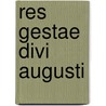 Res gestae divi augusti door Huygens