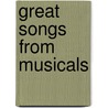 Great songs from musicals door Onbekend