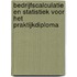 Bedrijfscalculatie en Statistiek voor het Praktijkdiploma