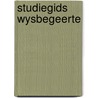 Studiegids wysbegeerte door Onbekend
