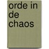 Orde in de chaos