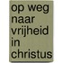 Op weg naar vrijheid in Christus