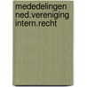 Mededelingen ned.vereniging intern.recht door Onbekend