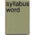 Syllabus Word