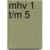 MHV 1 t/m 5 door H.E. Albada Jelgersma