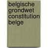Belgische grondwet constitution belge door Craenen