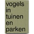 Vogels in tuinen en parken