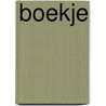 Boekje by Unknown