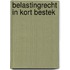 Belastingrecht in kort bestek