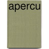 Apercu by J.A. Verschoor