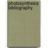 Photosynthesis bibliography door Onbekend
