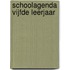 Schoolagenda vijfde leerjaar