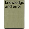 Knowledge and error door Mach