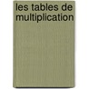 Les tables de multiplication door Onbekend
