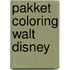 Pakket coloring walt disney