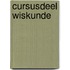 Cursusdeel wiskunde