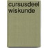 Cursusdeel wiskunde