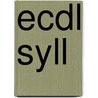 ECDL Syll door Onbekend
