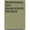 Deuteronomy and Deuteronomic literature by M. Vervenne