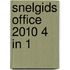 Snelgids Office 2010 4 in 1