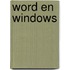 Word en Windows